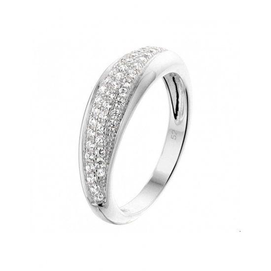 Zilveren ring 1325632 maat 17.75 - 45575
