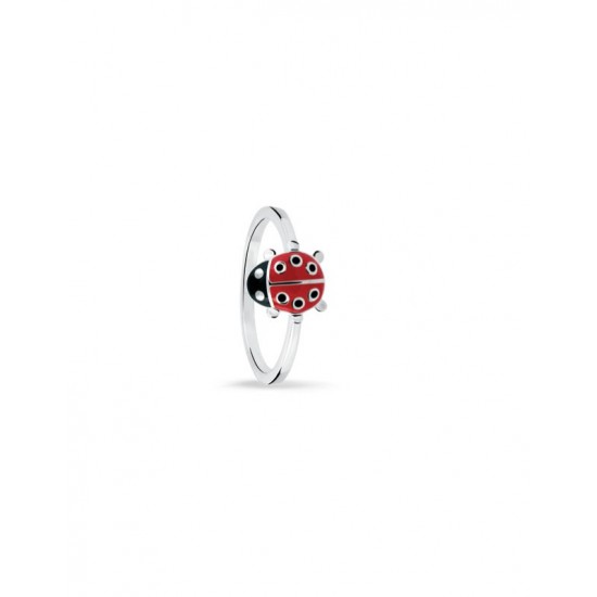 Bellini Zilveren ring lieveheersbeestje MAAT 13,5 - 45689