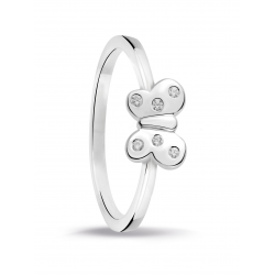 Bellini kinder ring vlinder met zirkonia MAAT 13,5 - 45651