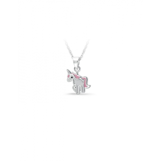 Bellini Zilveren ketting eenhoorn 38cm - 45706
