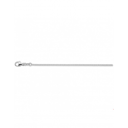 Zilveren gourmet collier 45cm - 45792