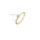 Blush ring Geel en Witgoud met Zirkonia 1124BZI MAAT 17 - 45875