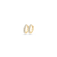 Blush oorbellen Geel en Wit goud met zirkonia 7129BZI MAAT 10,2mm - 45880