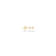 Blush Oorknoppen Geelgoud 7120YGO 3mm - 45844