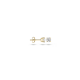 Blush Oorstekers met âO? 4 mm zirkonia 14k Goud 7127YZI - 45858