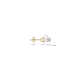 Blush Oorstekers met âO? 4 mm zirkonia 14k Goud 7127YZI - 45858