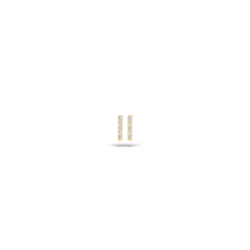 Blush oorbellen Geelgoud met zirkonia 7196YZI MAAT 6,5mm - 45867