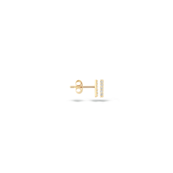Blush oorbellen Geelgoud met zirkonia 7196YZI MAAT 6,5mm - 45867