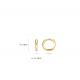 Blush oorbellen Geelgoud 7221YGO MAAT 9,7mm - 45870