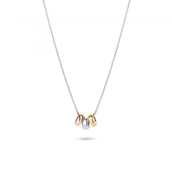 Blush Collier Wit RosÚ en Geelgoud 3055WYR MAAT 42cm - 45922