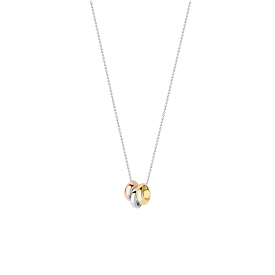 Blush Collier Wit RosÚ en Geelgoud 3055WYR MAAT 42cm - 45922