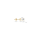 Blush Oorknoppen 7128YZI Geelgoud met Zirconia - 46015