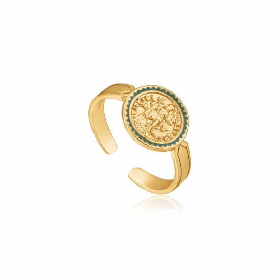 ANIA HAIE Emperor Adjustable Ring S - 46046