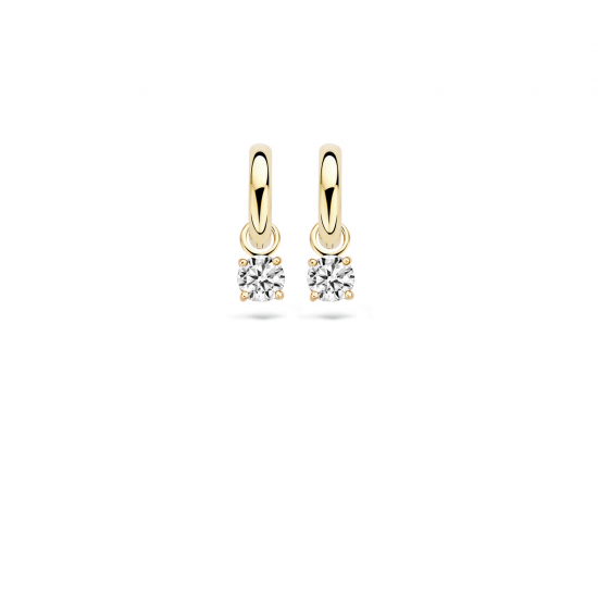 Blush hangers Geel Goud met Zirkonia 9045YZI 2,9mm - 46188