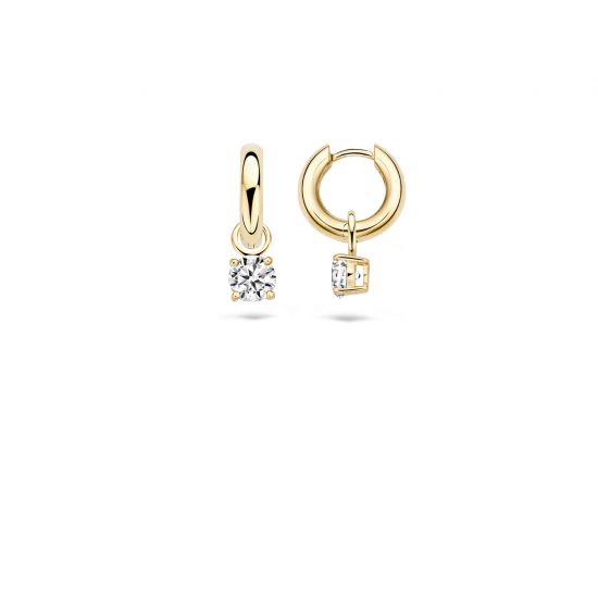 Blush hangers Geel Goud met Zirkonia 9045YZI 2,9mm - 46188