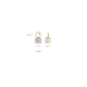 Blush hangers Geel Goud met Zirkonia 9045YZI 2,9mm - 46188