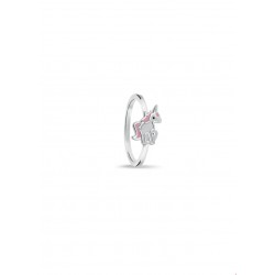 Bellini Zilvereni ring eenhoorn MAAT 15 - 46303