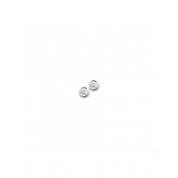 Zilver Oorknoppen zirkonia - 46333