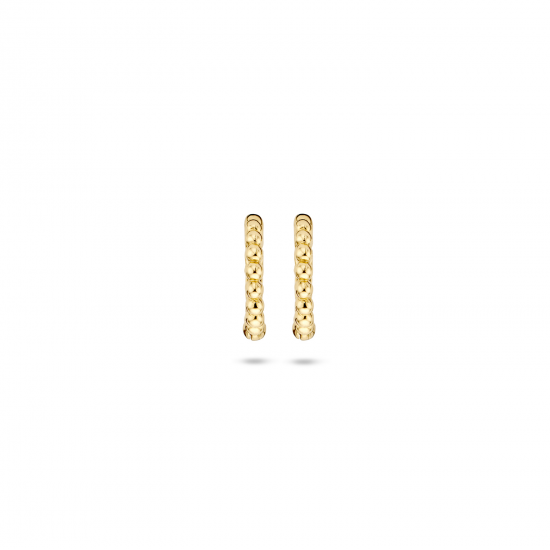 Blush oorbellen Geelgoud Bolletjes 9mm - 46412