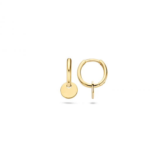Blush Oorbedel Geelgoud rondjes 9055YGO - 46428