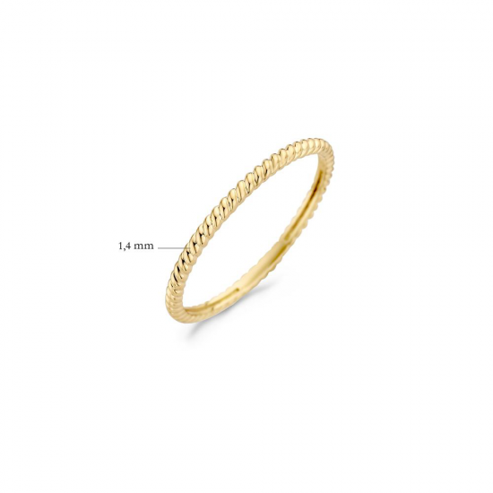 Blush Ring Geelgoud 1196YGO MAAT 16,5 - 46386