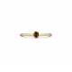 Blush Ring Geelgoud met Smokey Quartz 1204YSQ MAAT 16,5 - 46388