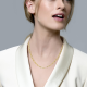 Blush Collier Closed forever Geelgoud 3101YGO MAAT 42 cm - 46437