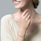 Blush Slaven Armband Geelgoud 2155YGO MAAT 17cm - 46555