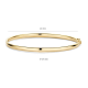 Blush Slaven Armband Geelgoud 2155YGO MAAT 17cm - 46555