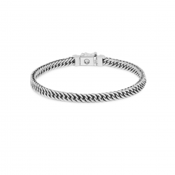 Buddha to Buddha J158-C+ Esther Mini Bracelet  Silver MAAT 17cm - 46595