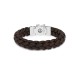 Buddha to Buddha 127BR-F Mangky  Leather Bracelet Brown MAAT 21cm - 46602