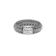 Buddha to Buddha 125BR SS Ben XS Ring Black Rhodium Shine Silver MAAT 17 - 46607