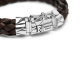 Buddha to Buddha 127BR-G Mangky Leather Bracelet Brown MAAT 23cm - 46603