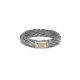 Buddha to Buddha 605BR SG Katja XS Ring Black Rhodium Shine Gold 14kt MAAT 19 - 46627