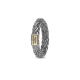 Buddha to Buddha 605BR SG Katja XS Ring Black Rhodium Shine Gold 14kt MAAT 19 - 46627
