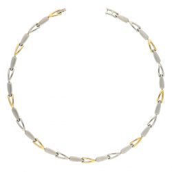 Boccia Titanium Dames Collier Bi-Color 45 cm - 46699