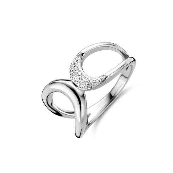 Rosa di luca Zilveren Ring met zirkonia MAAT 17 - 46744