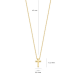 Blush Collier met hanger kruisje 3091YGO Geelgoud - 46374