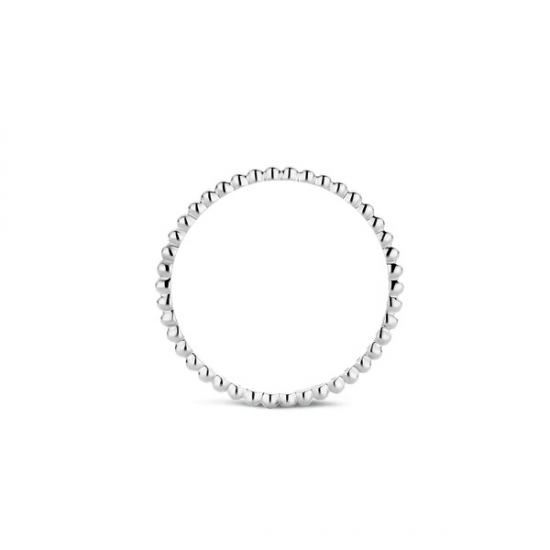 Blush Ring Witlgoud bolletjes 1195WGO MAAT 16,5 - 46375
