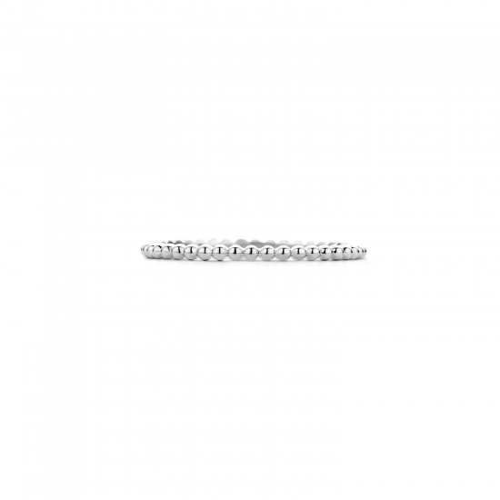 Blush Ring Witlgoud bolletjes 1195WGO MAAT 16,5 - 46375