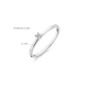 Blush Ring Witgoud met Zirkonia 1200YZI MAAT 16,5 - 46376