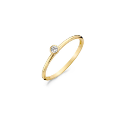 Blush Ring Geelgoud met Zirkonia 1198YZI MAAT 16,5cm - 46384