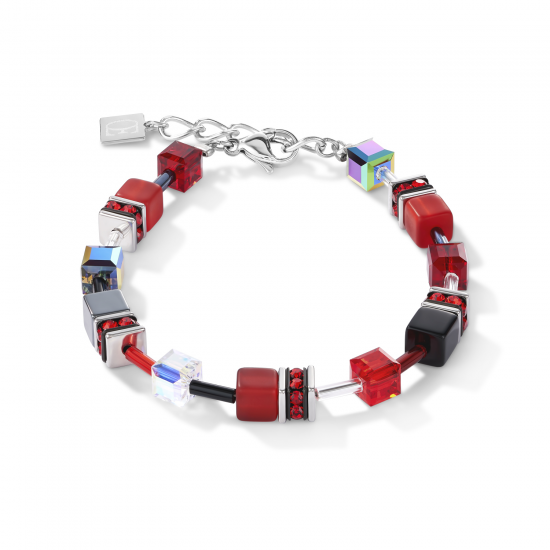 Coeur de Lion Armband rood hematiet - 46907