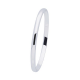 Silver Lining Zilveren bangle solid 5mm ovaal 60mm - 45356
