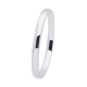 Silver Lining Zilveren bangle solid 7mm ovaal 60mm - 45358