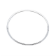 Silver Lining Zilveren bangle solid 7mm ovaal 60mm - 45358