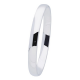 Silver Lining Zilveren bangle solid 8mm ovaal 60mm - 45359