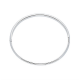 Silver Lining Zilveren bangle solid 8mm ovaal 60mm - 45359