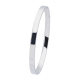 Silver Lining Zilveren bangle solid 5mm Vierkant 60mm - 45361