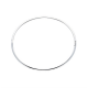 Silver Lining Zilveren bangle solid 5mm Vierkant 60mm - 45361
